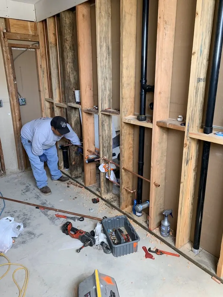 Commercial rough-in plumbing for Commercial Plumbing in Highland-Stoner Hill